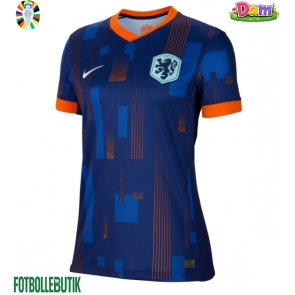 Nederländerna Bortatröja Kvinnor EM 2024 Kortärmad